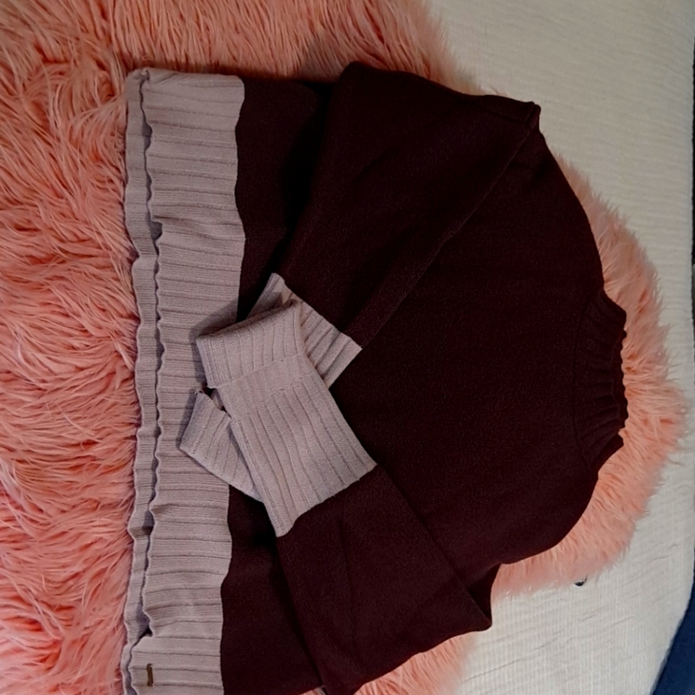 Plum color sweater